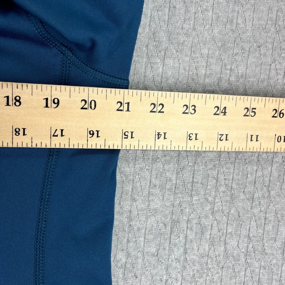 new The North Face Tech 1/4 Zip Fleece Men Medium Blue Wing Teal BFGoodrich Tire